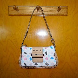 NWOT Guess Greta Logo Top-Zip Shoulder Bag